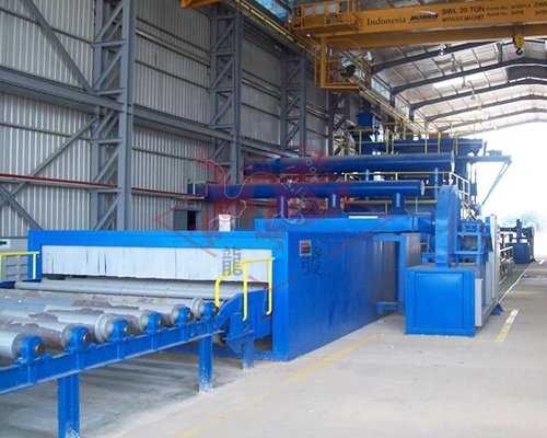 型材抛丸清理机