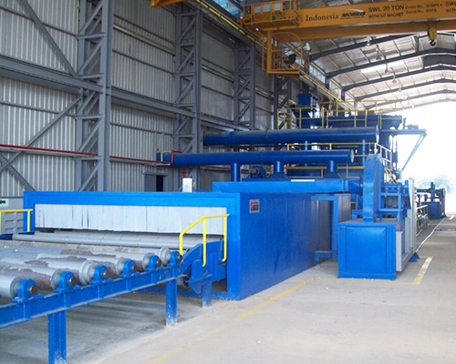 型材抛丸清理机